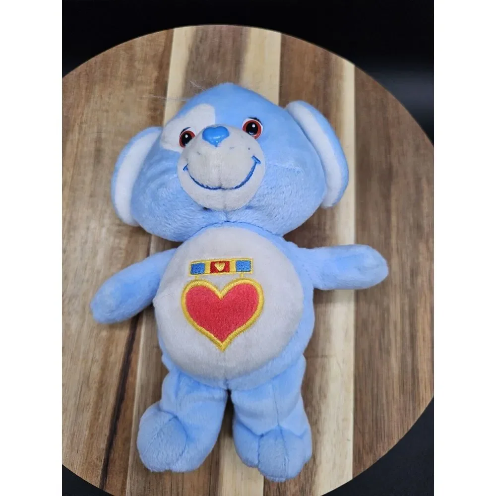 Vintage Care‎ Bear Cousins Plush Loyal Heart Puppy Dog Blue 2003 - 8